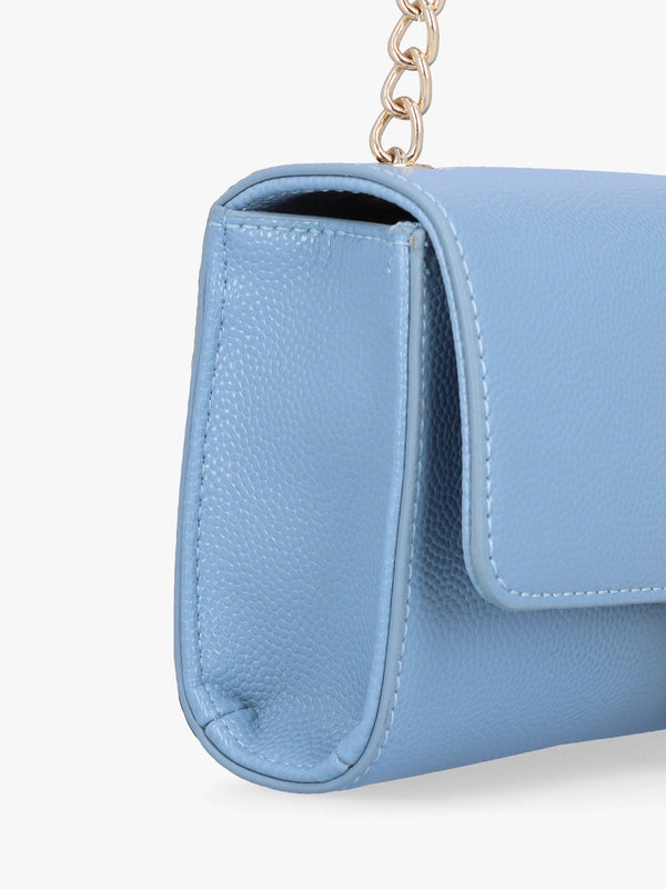 Divina Polvere Pebbled Shoulder Bag