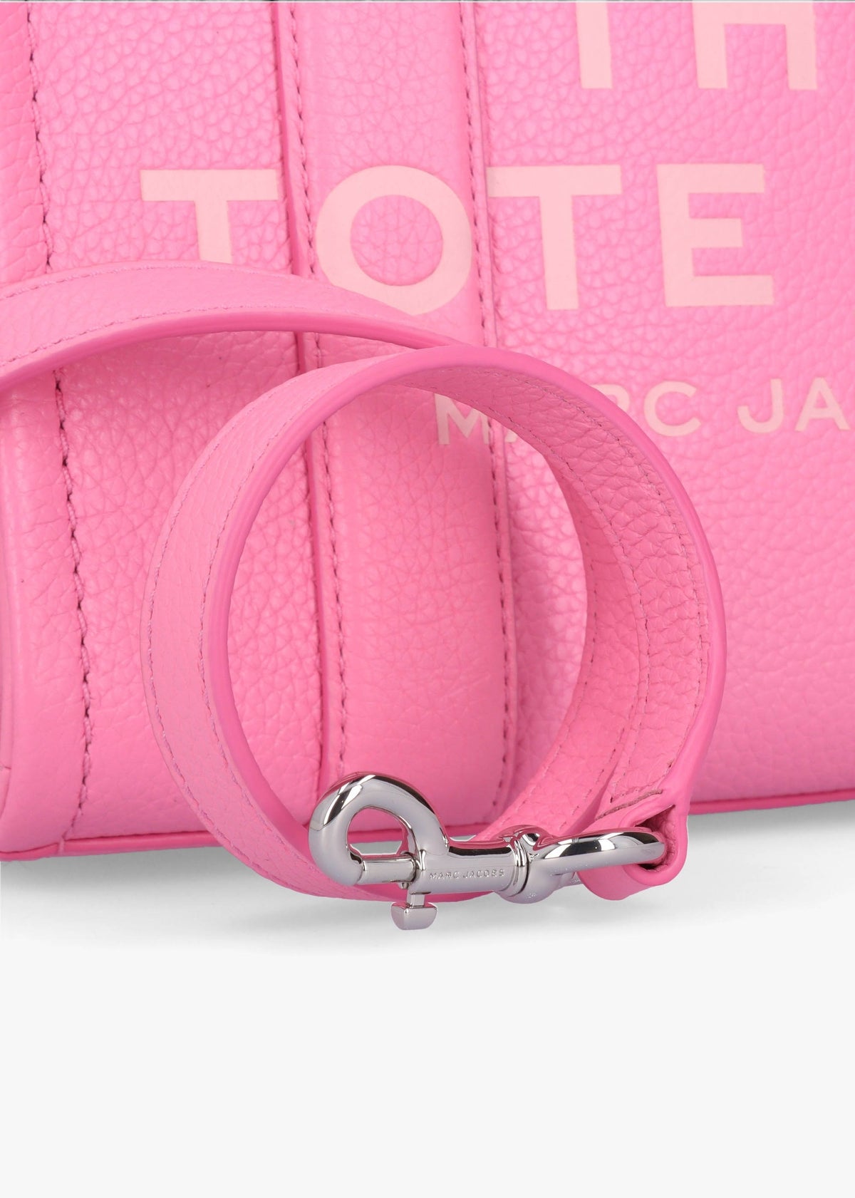 The Leather Small Pink Petal Tote Bag