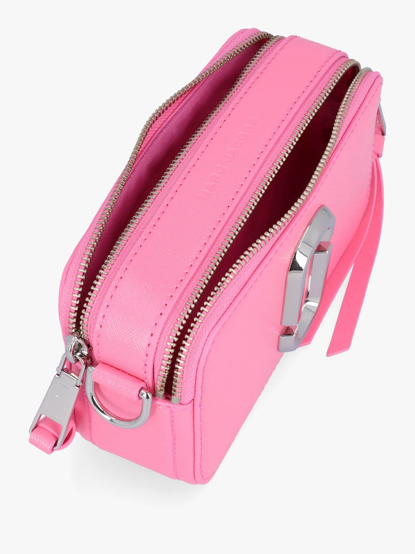 The Snapshot Petal Pink Leather Camera Bag