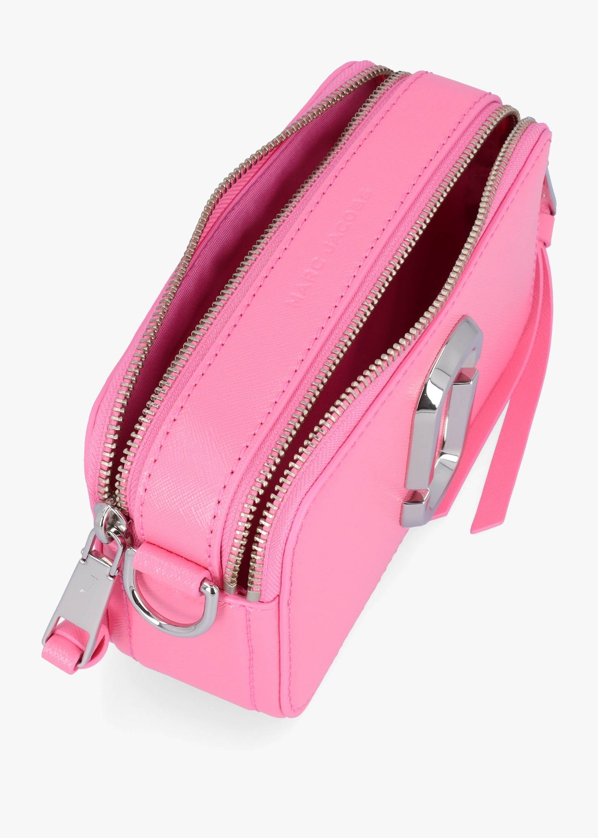 The Snapshot Petal Pink Leather Camera Bag
