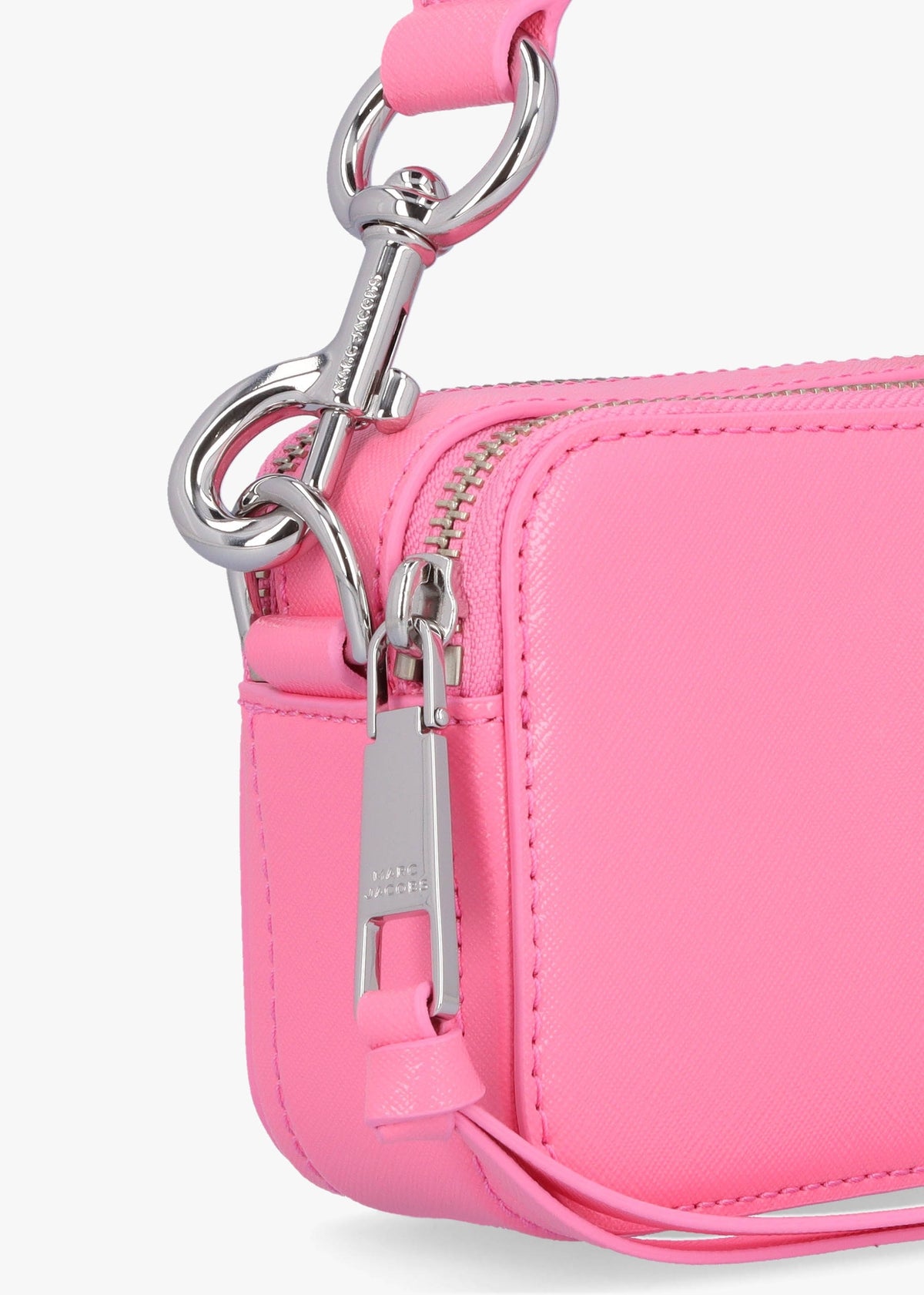 The Snapshot Petal Pink Leather Camera Bag