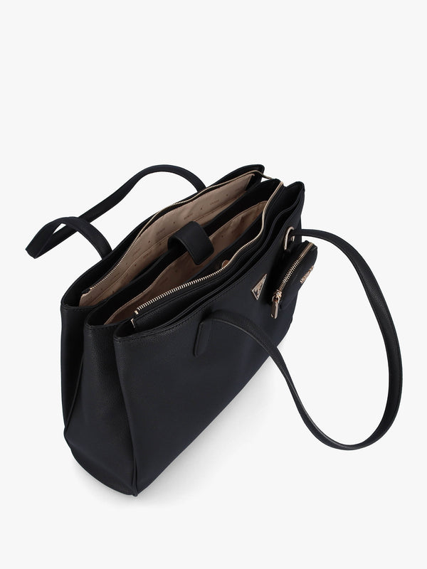 Power Play Tech Black Tote Bag