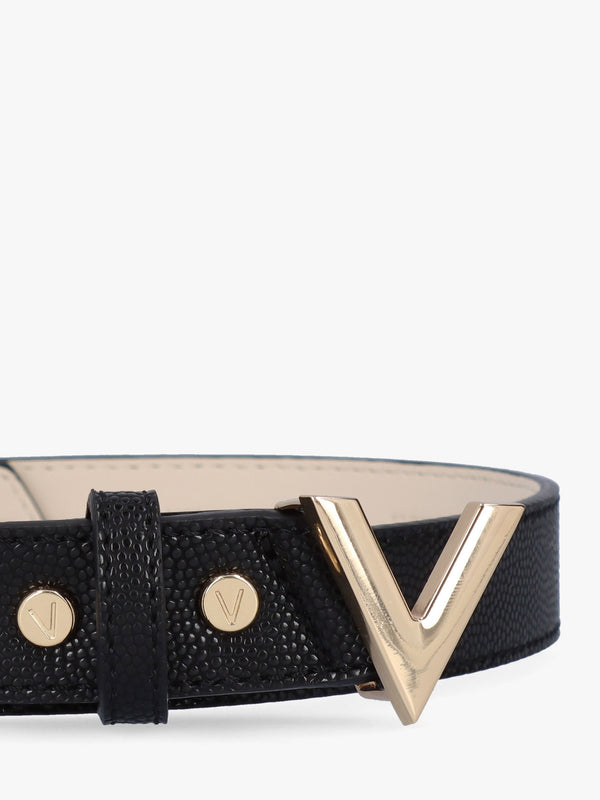 Divina Black V Logo Belt