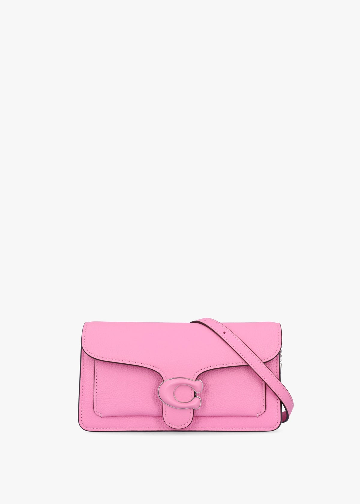 COACH Tabby Vivid Pink Leather Chain Clutch Bag – Daniel Footwear