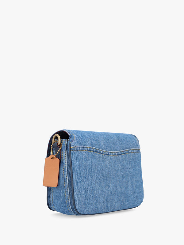 Cassie 19 Indigo Denim Cross-Body Bag