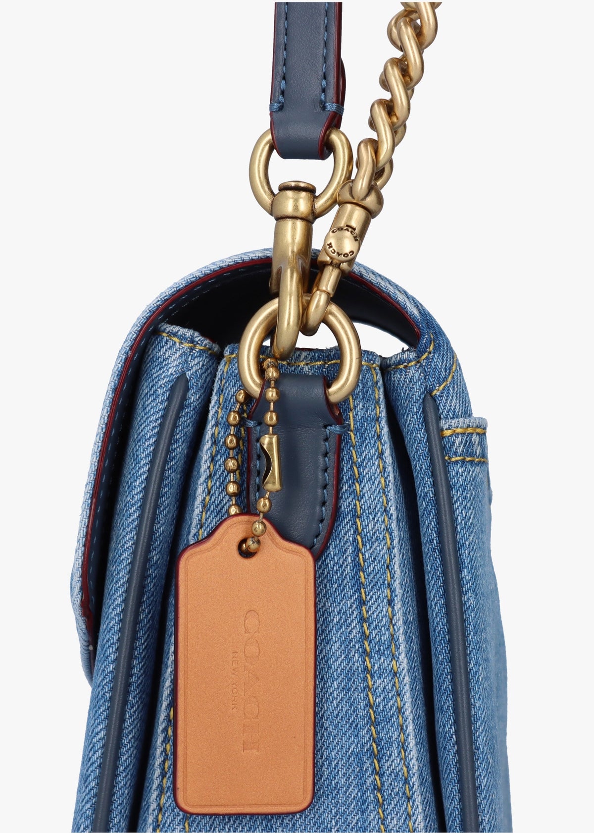 Cassie 19 Indigo Denim Cross-Body Bag