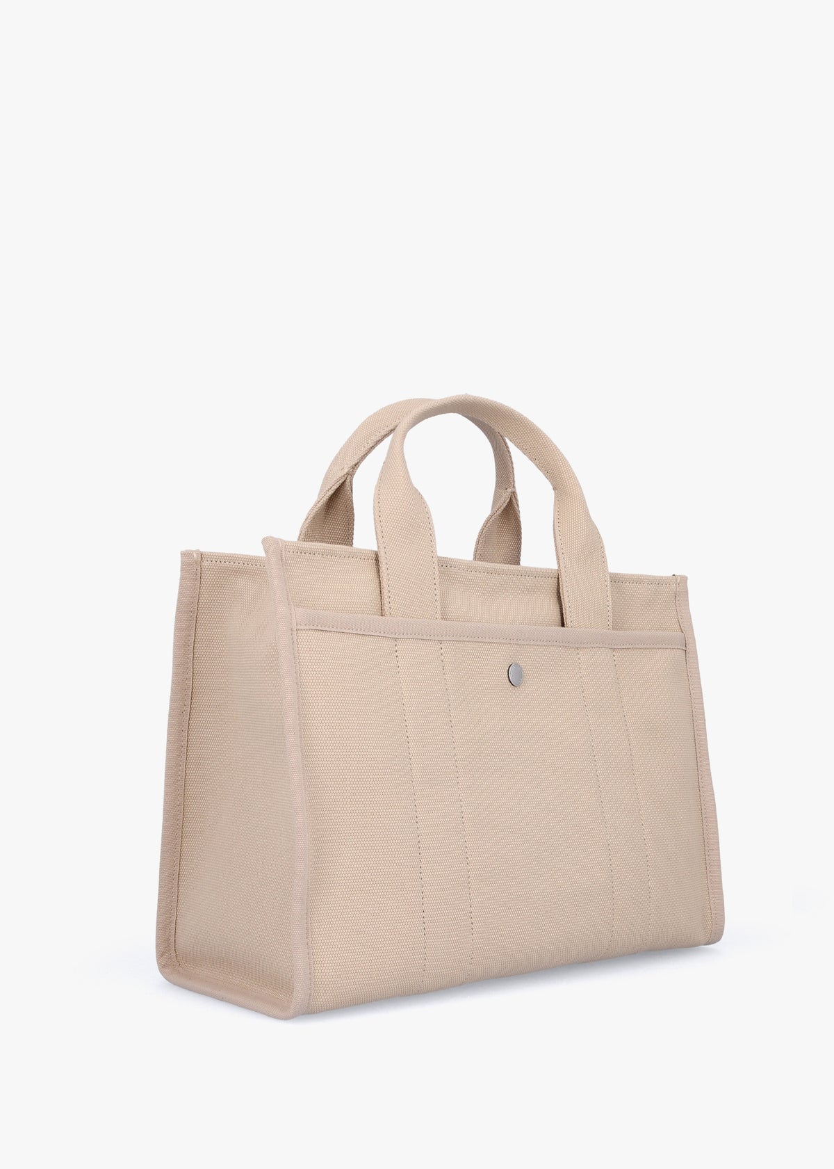 Cargo Dark Natural Canvas Tote Bag