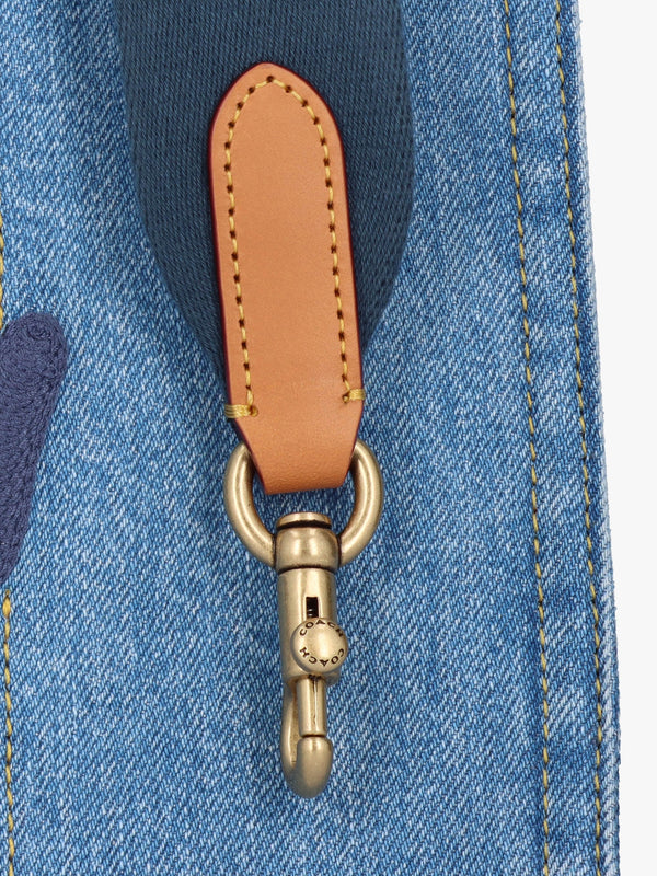 Cargo Indigo Denim Tote Bag