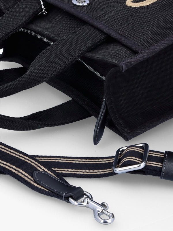 Cargo 26 Black Canvas Tote Bag