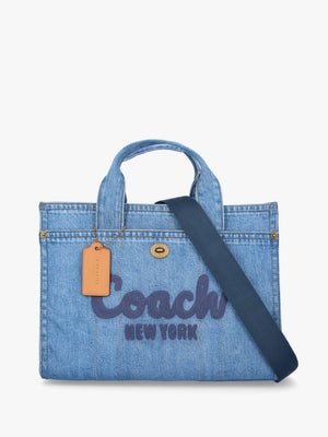 Cargo Indigo Denim Tote Bag