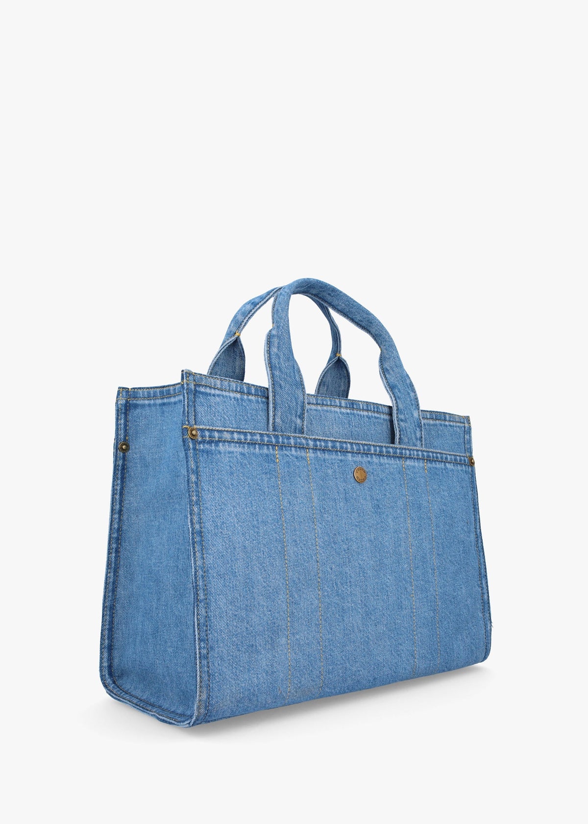 Cargo Indigo Denim Tote Bag