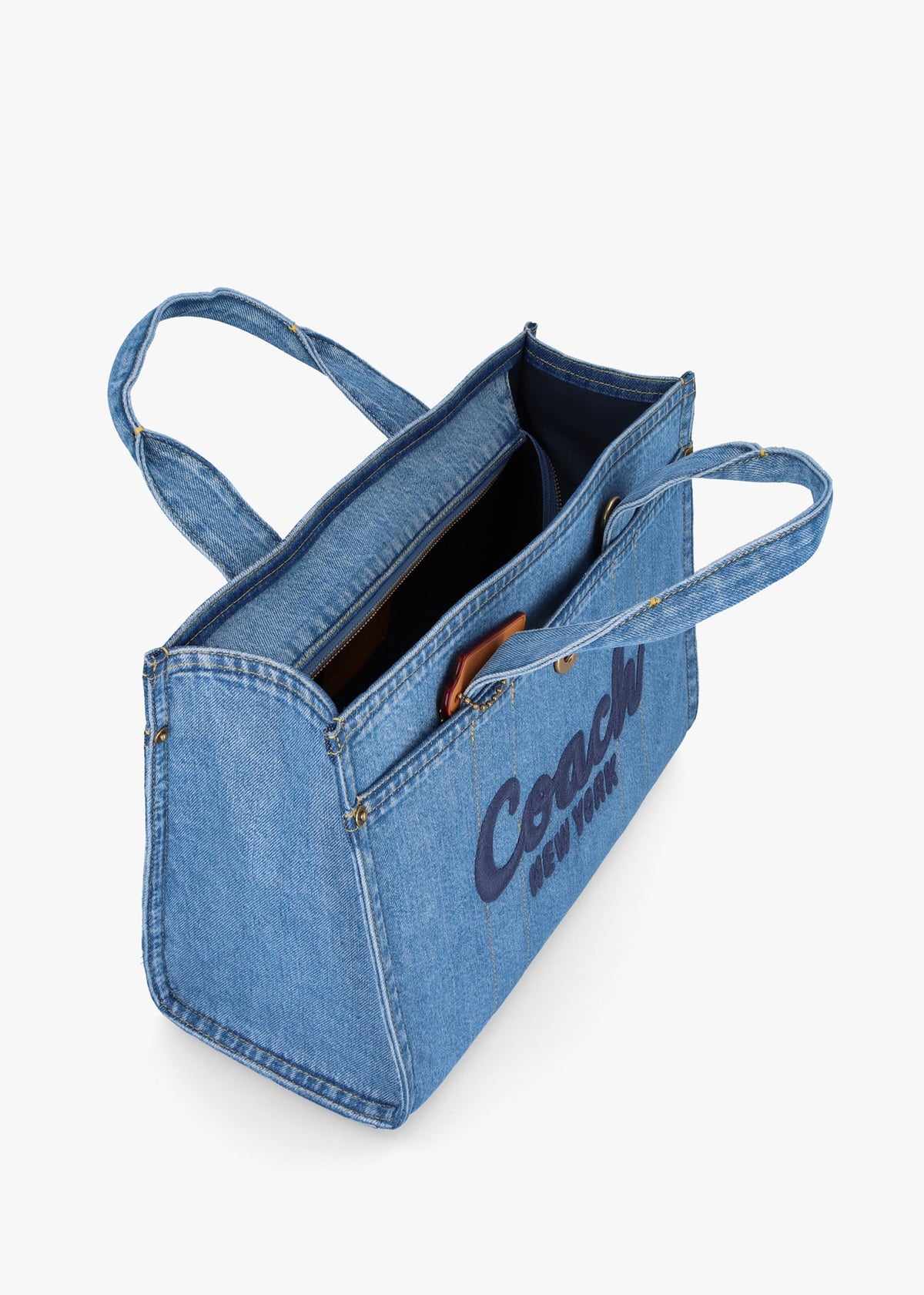 Cargo Indigo Denim Tote Bag