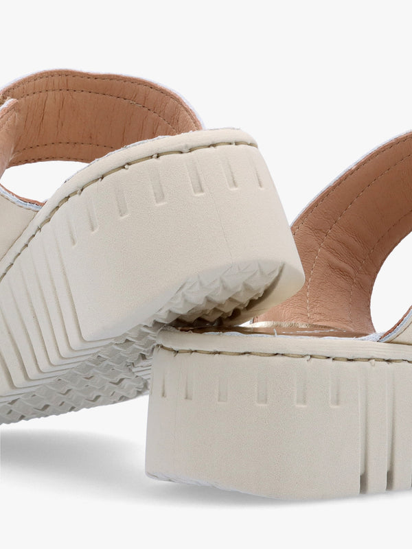 Lorelai Gold Leather Two Bar Mules