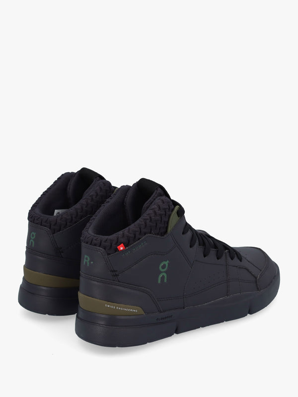 Men's The Roger Clubhouse Sensa Black Camo Mid-Top Trainers