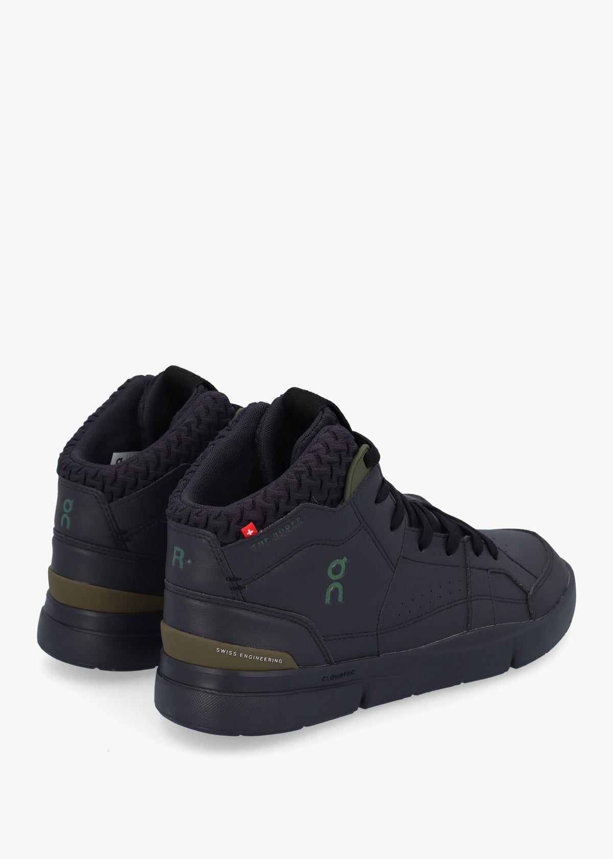 Men's The Roger Clubhouse Sensa Black Camo Mid-Top Trainers
