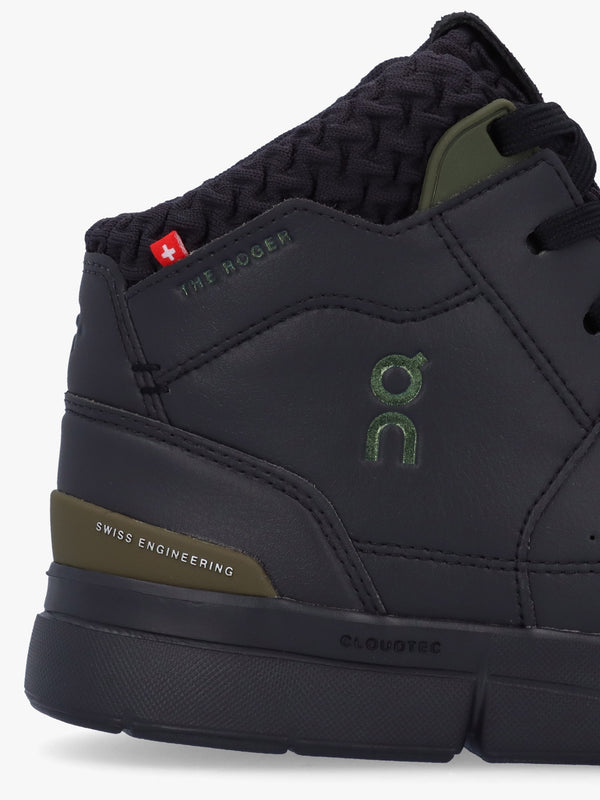 Men's The Roger Clubhouse Sensa Black Camo Mid-Top Trainers