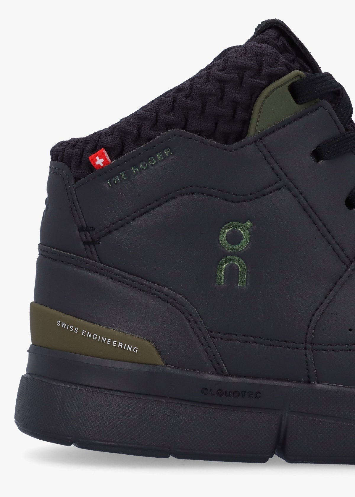 Men's The Roger Clubhouse Sensa Black Camo Mid-Top Trainers
