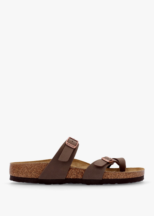 Mayari Mocca Birko-Flor Thong Sandals