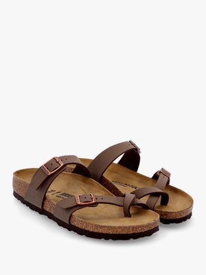 Mayari Mocca Birko-Flor Thong Sandals