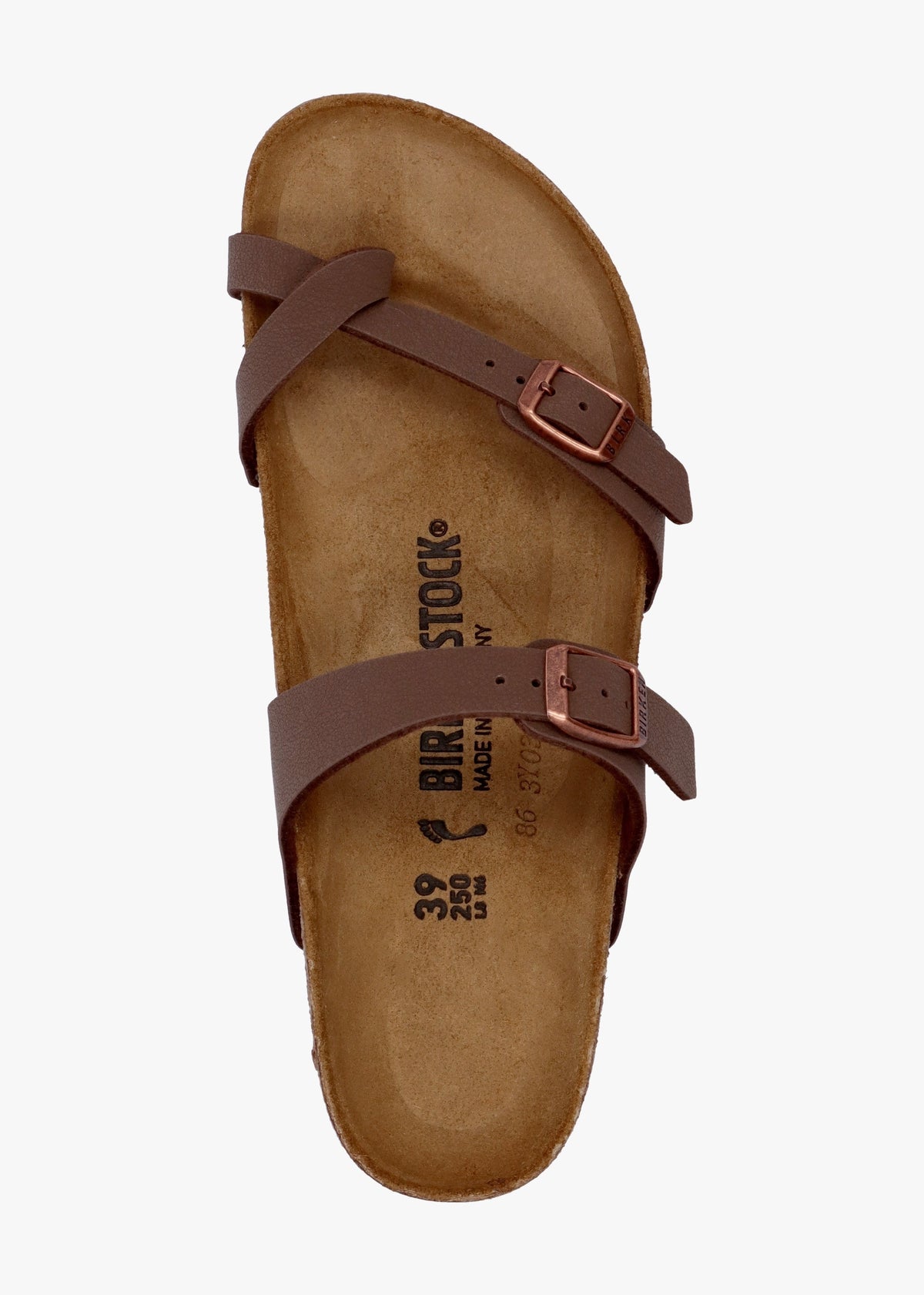 Mayari Mocca Birko-Flor Thong Sandals
