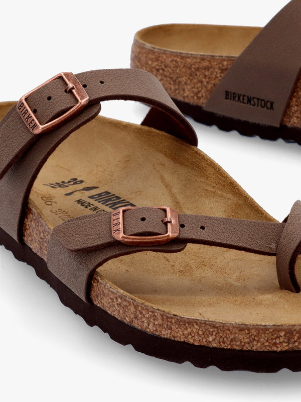Mayari Mocca Birko-Flor Thong Sandals