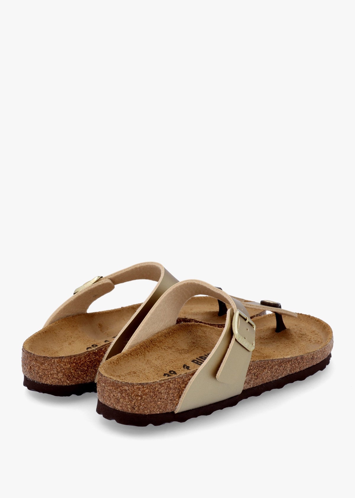 Gizeh Narrow Fit Gold Birko-Flor Sandals