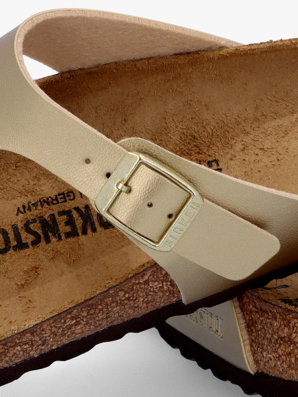 Gizeh Narrow Fit Gold Birko-Flor Sandals