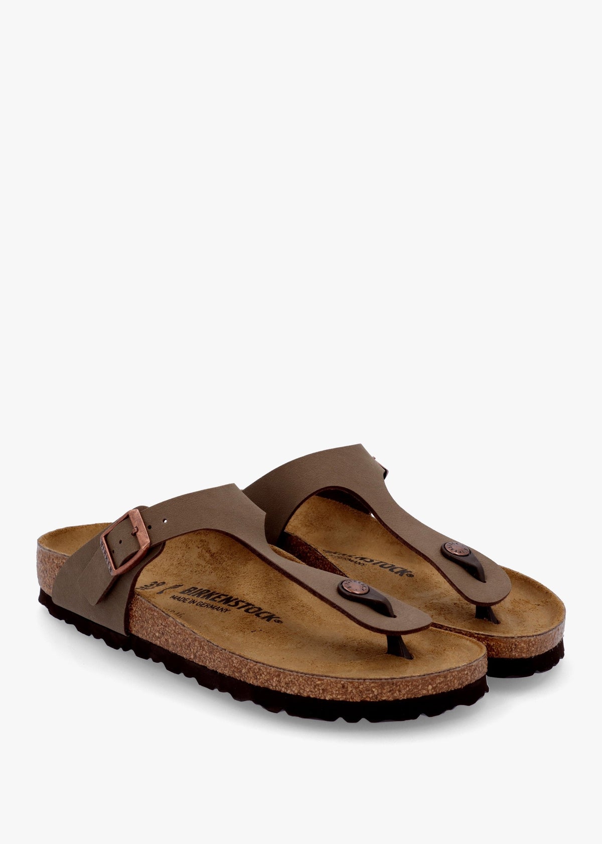 Gizeh Narrow Fit Mocca Birko-Flor Sandals