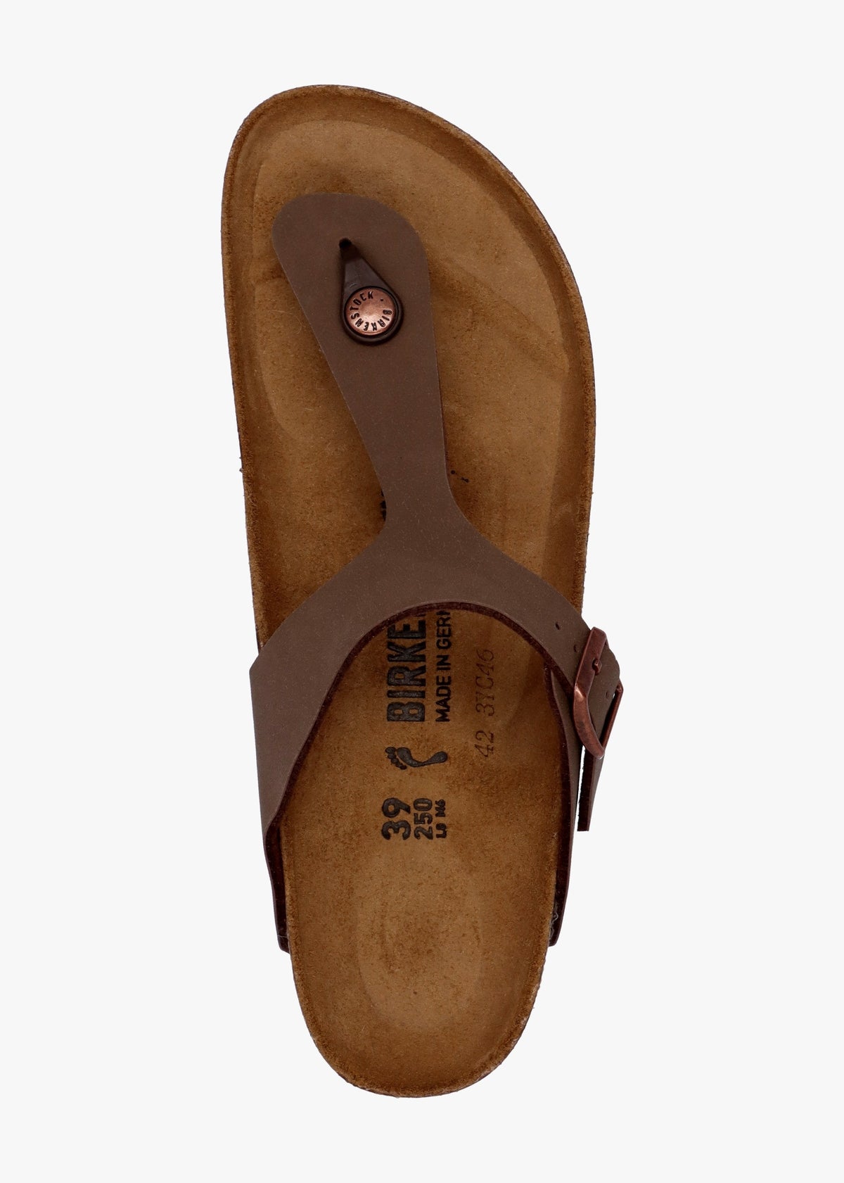 Gizeh Narrow Fit Mocca Birko-Flor Sandals