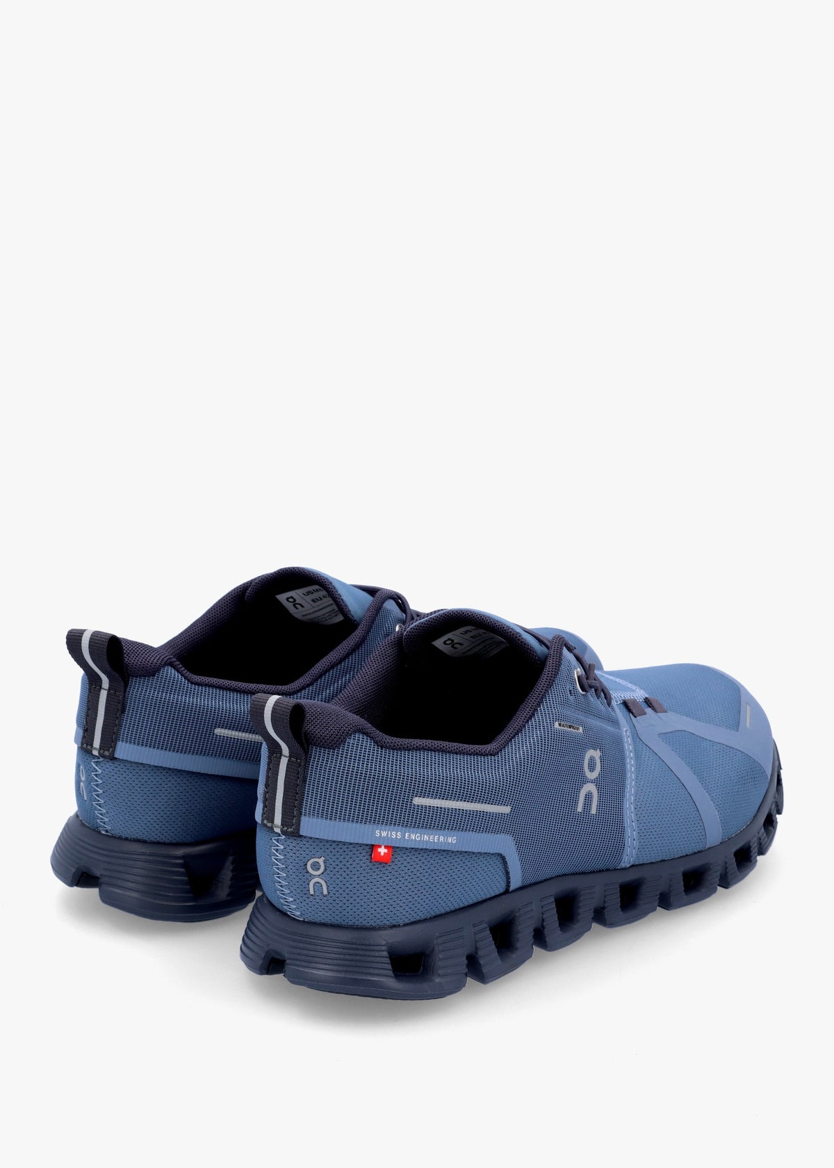 Men’s Cloud 5 Waterproof Metal Navy Trainers