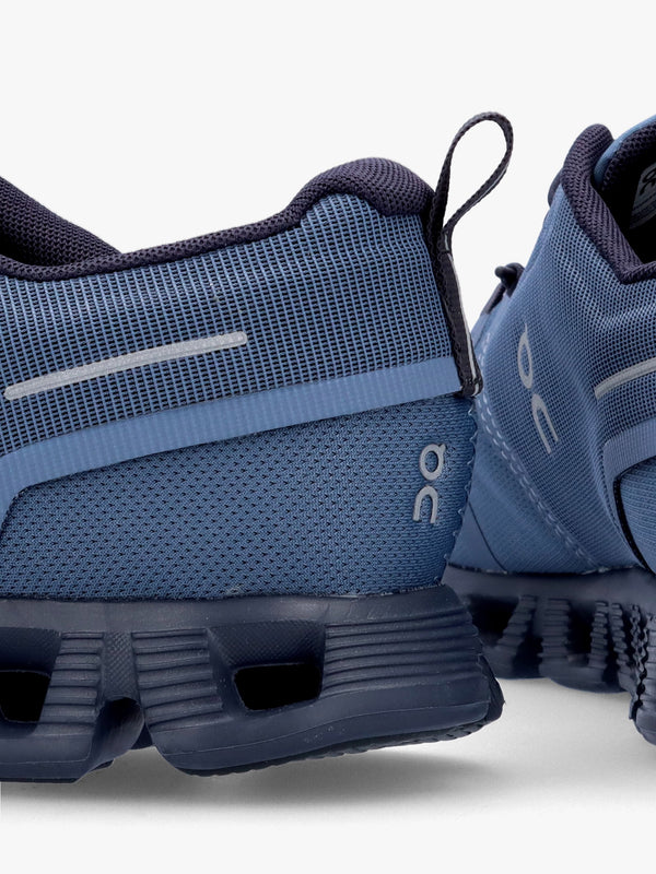 Men’s Cloud 5 Waterproof Metal Navy Trainers