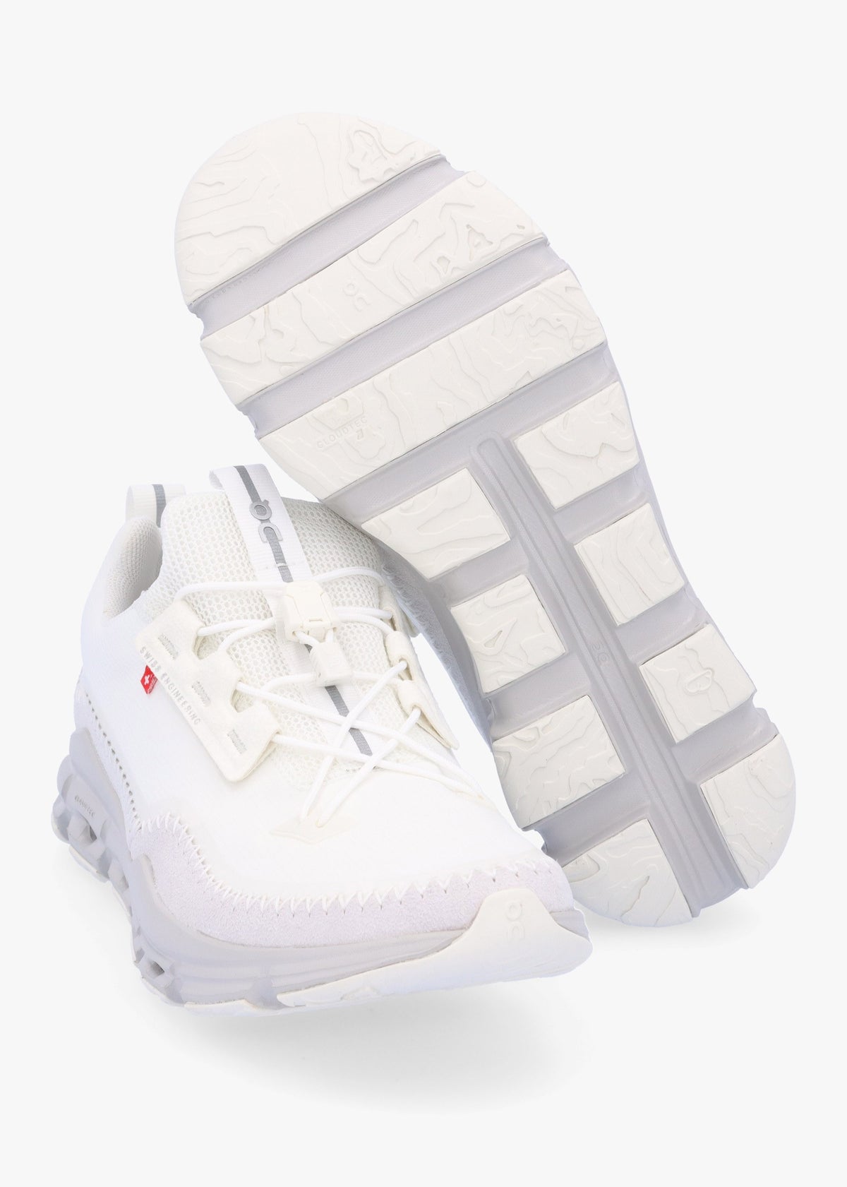Women's Cloudaway Undyed-White Glacier Trainers