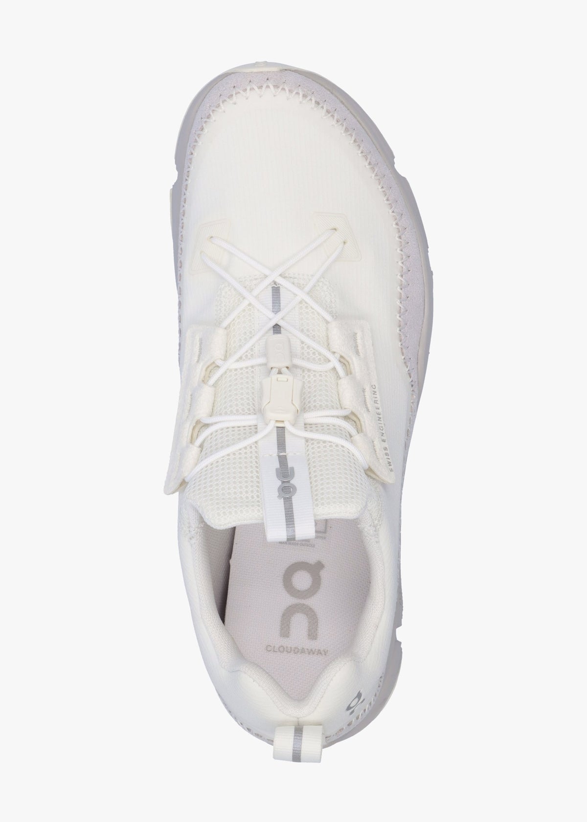 Women's Cloudaway Undyed-White Glacier Trainers