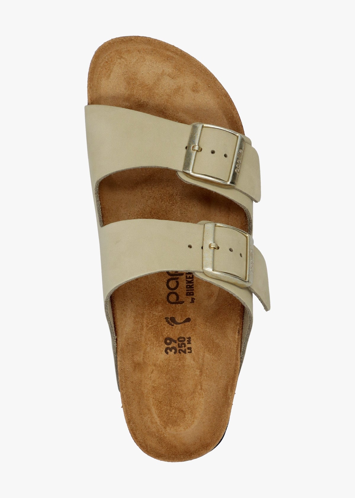 Arizona Pap Flex Platform Eucalyptus Nubuck Leather Mules