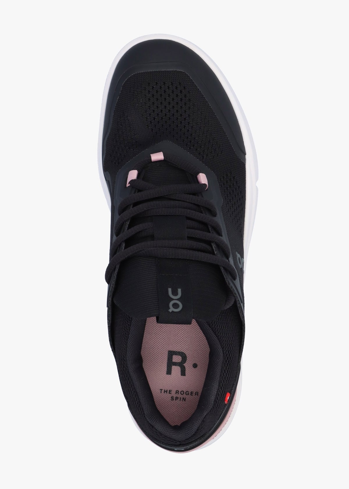 The Roger Spin Black Zephyr Trainers