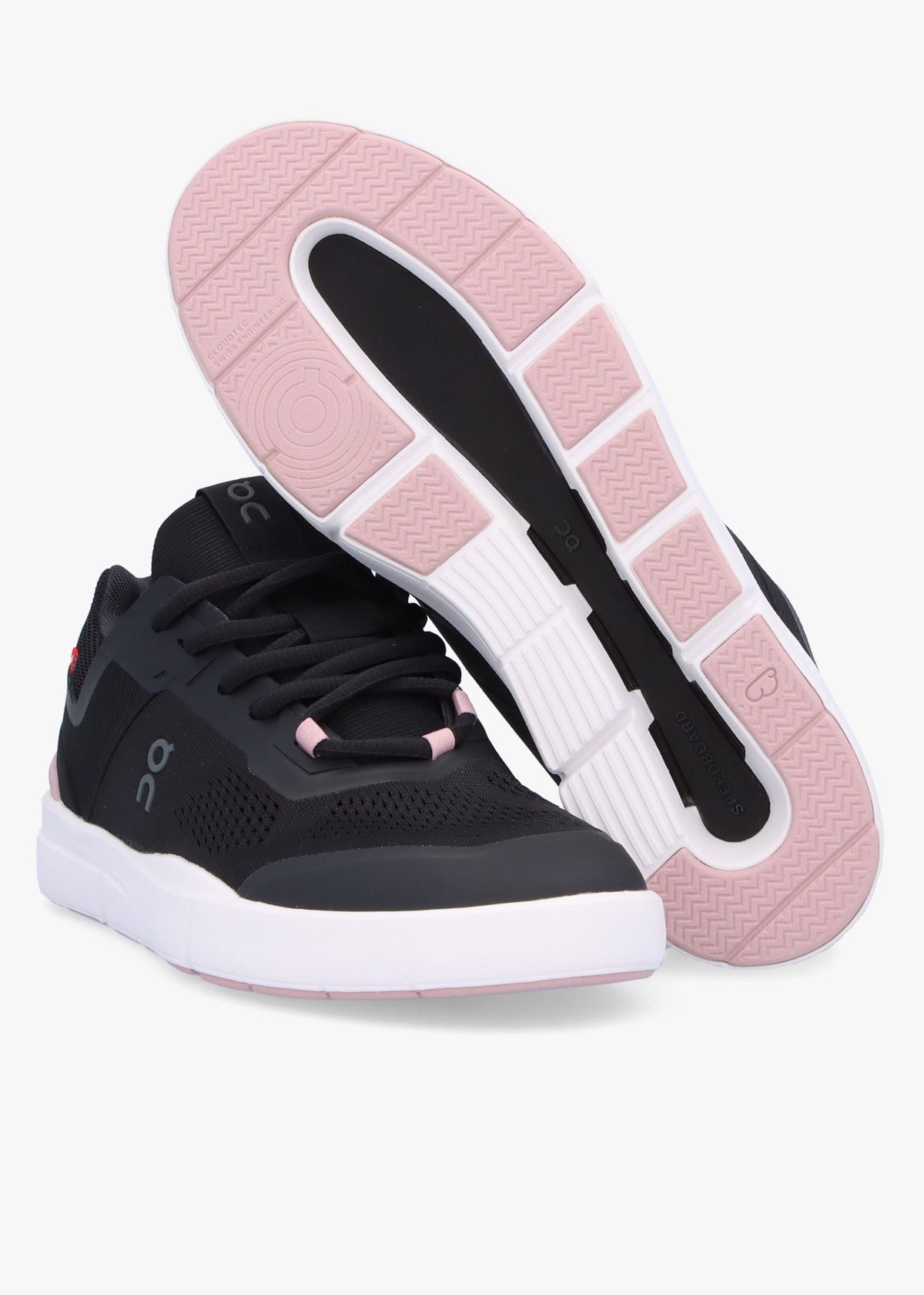 The Roger Spin Black Zephyr Trainers