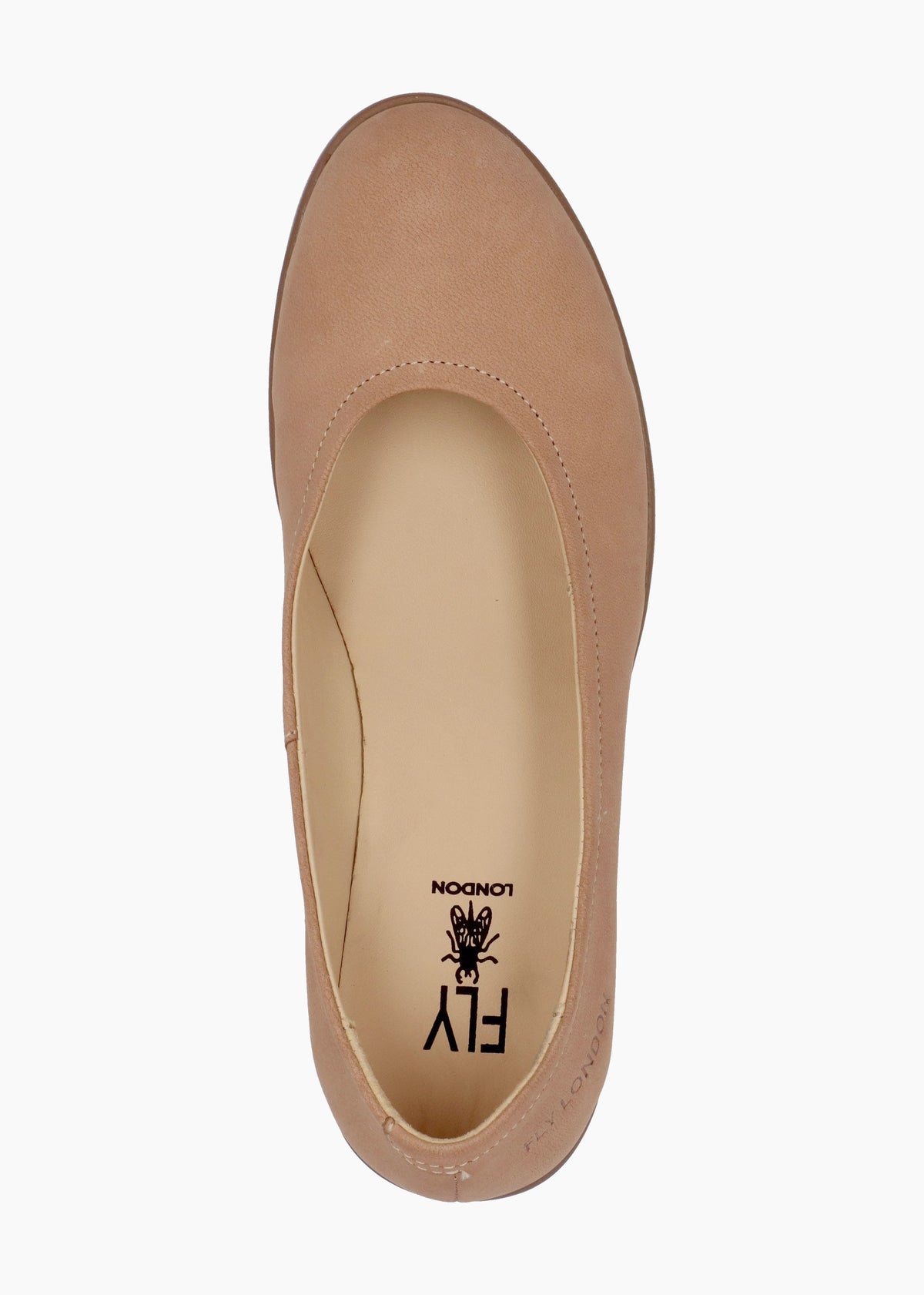 Numa Taupe Leather Low Wedge Pumps