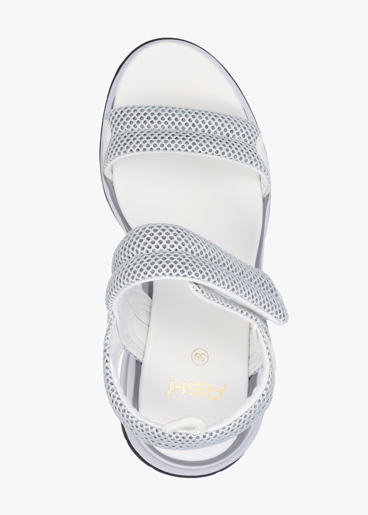 Doxa Illusion White Transparent Wedge Sporty Sandals