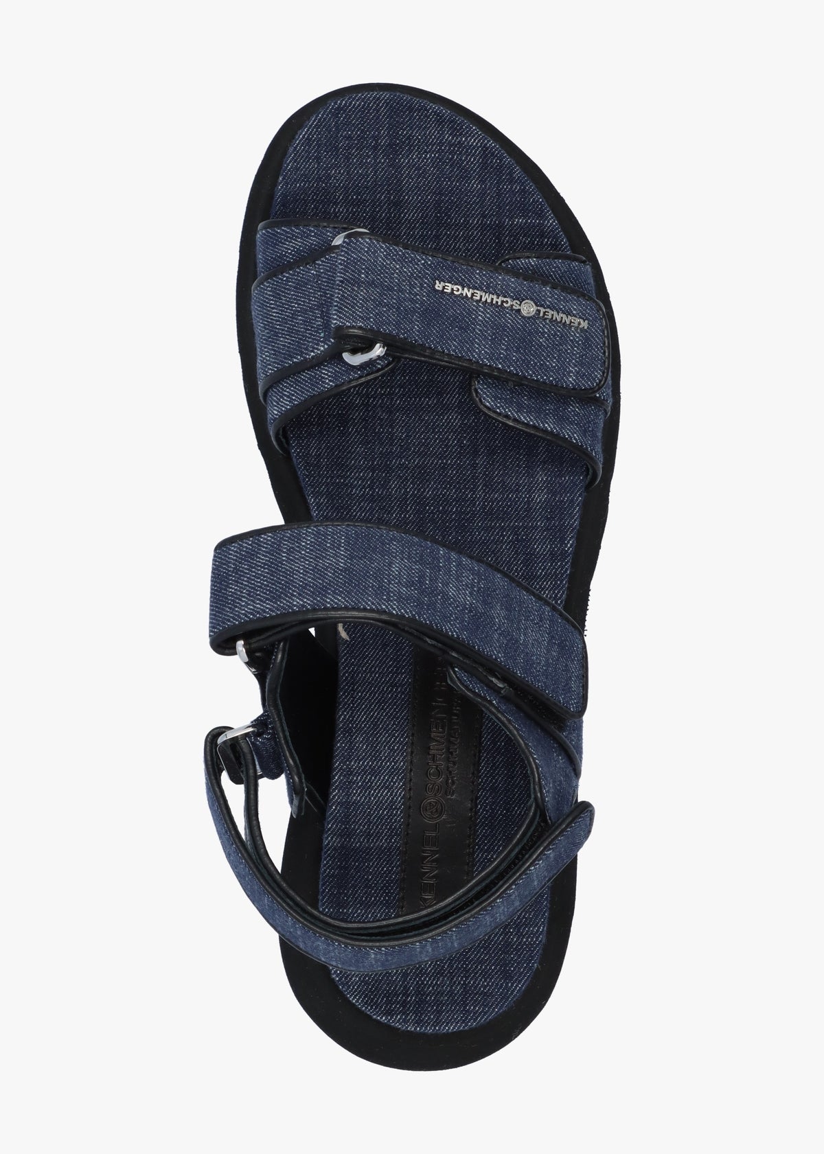 Skill Indigo Denim Chunky Sandals