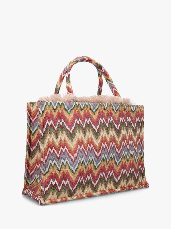 One-Of-A-Kind Citrus Multicoloured Tote Bag