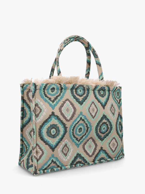 One-Of-A-Kind Ageri Multicoloured Tote Bag