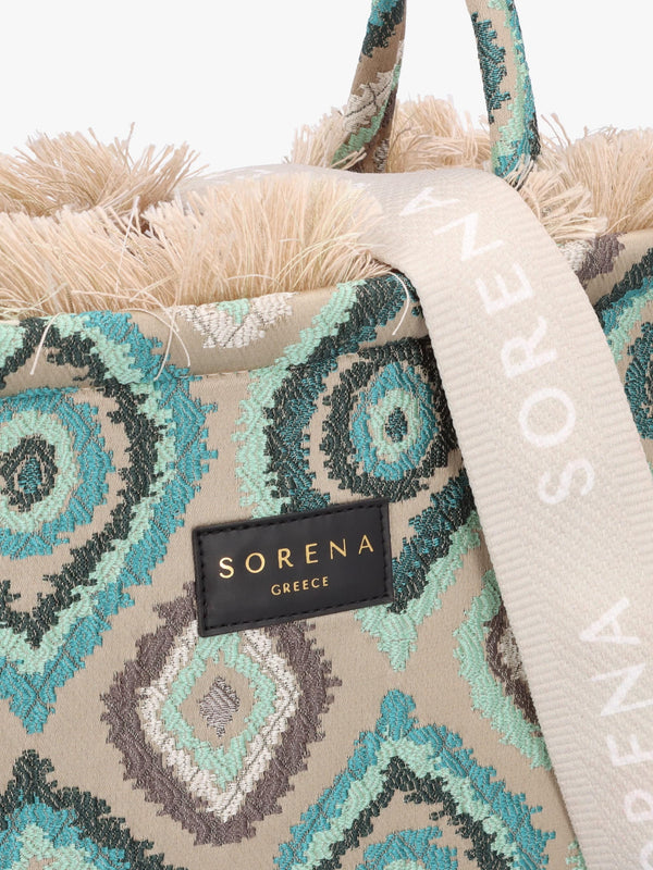 One-Of-A-Kind Ageri Multicoloured Tote Bag