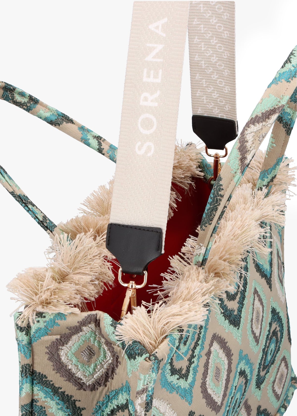 One-Of-A-Kind Ageri Multicoloured Tote Bag