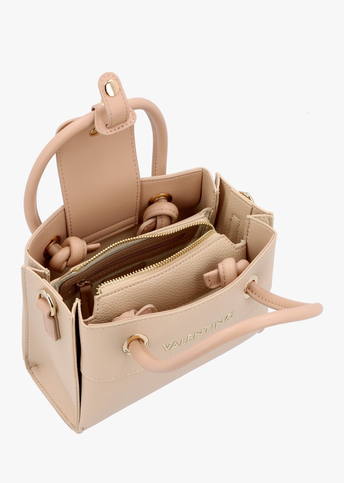 Alexia Ecru Top Handle Bag
