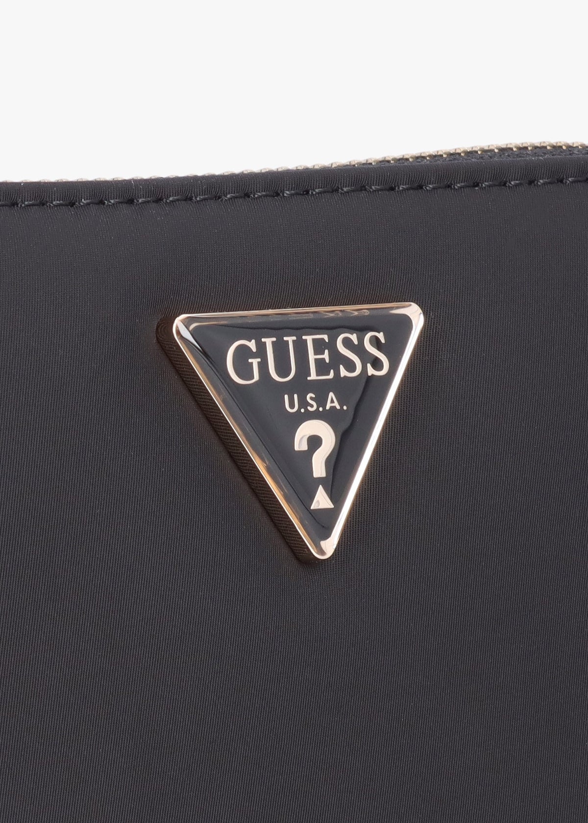 Eco Gemma Black Zip Around Wallet