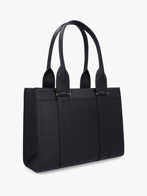 Large Billboard Nero Tote Bag