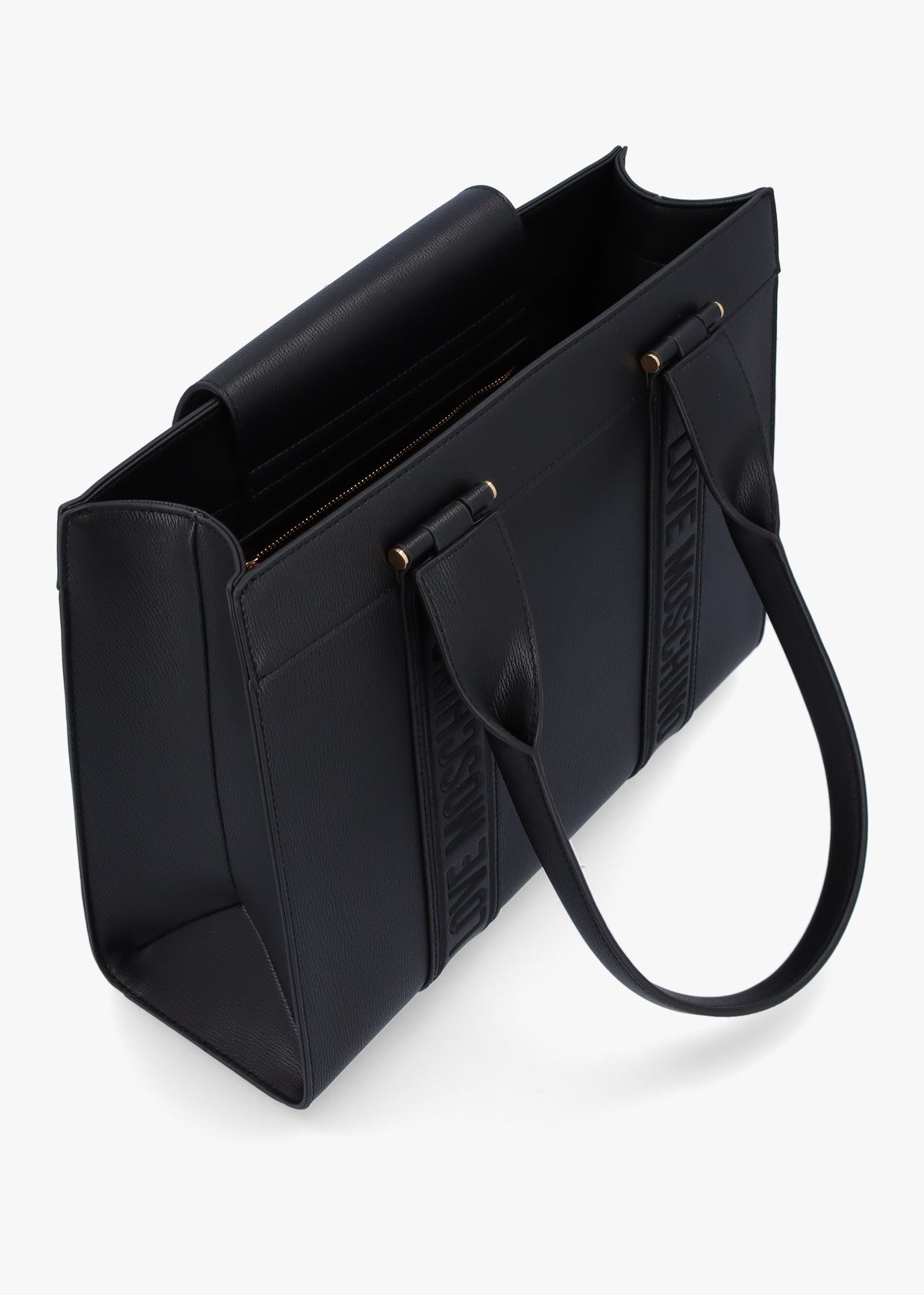 Large Billboard Nero Tote Bag