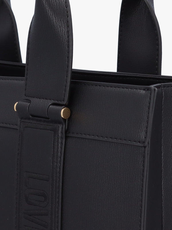 Large Billboard Nero Tote Bag