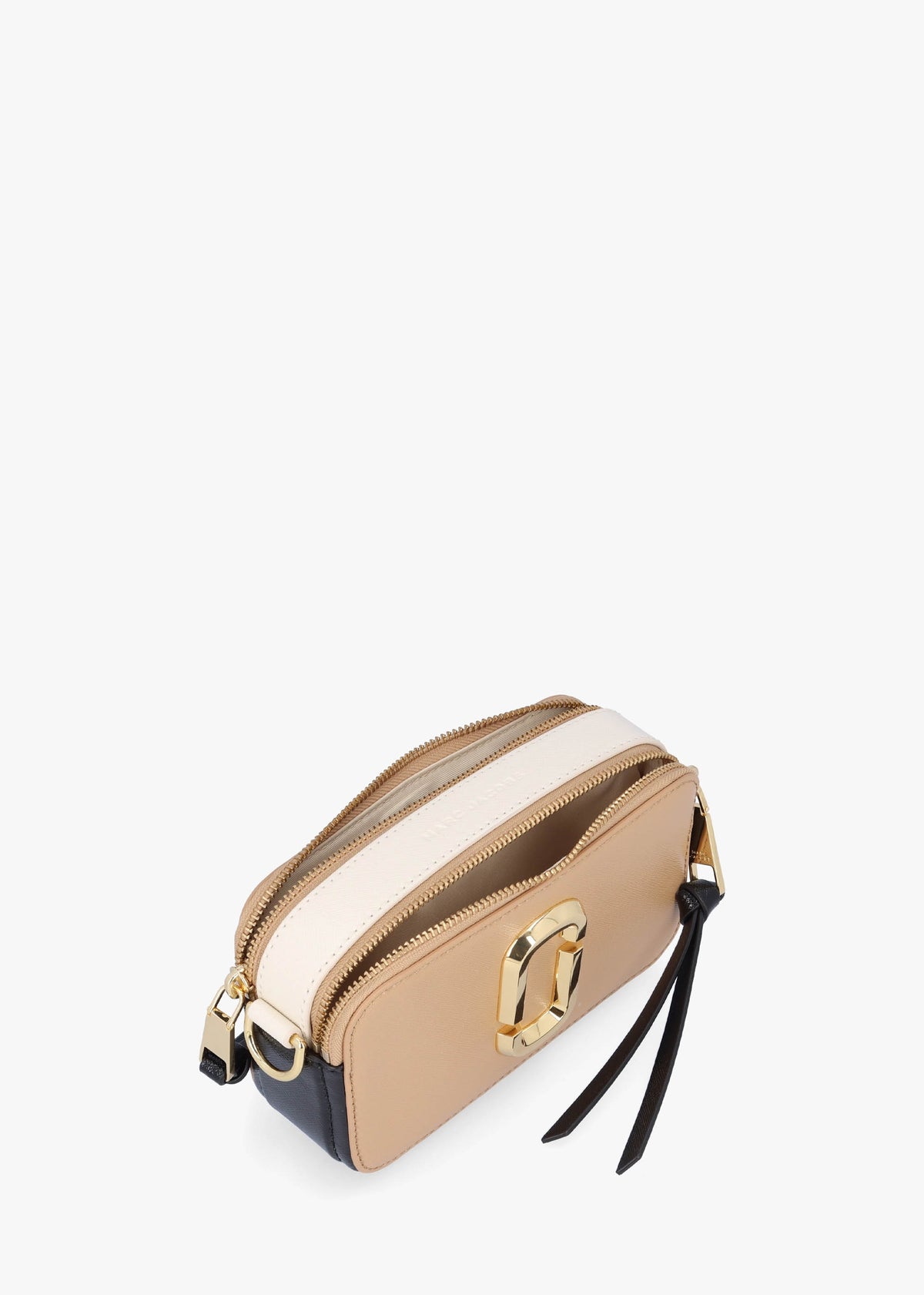 The Snapshot Camel Multi Leather Camera Bag