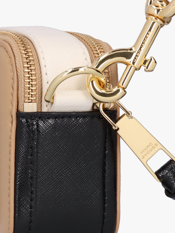 The Snapshot Camel Multi Leather Camera Bag